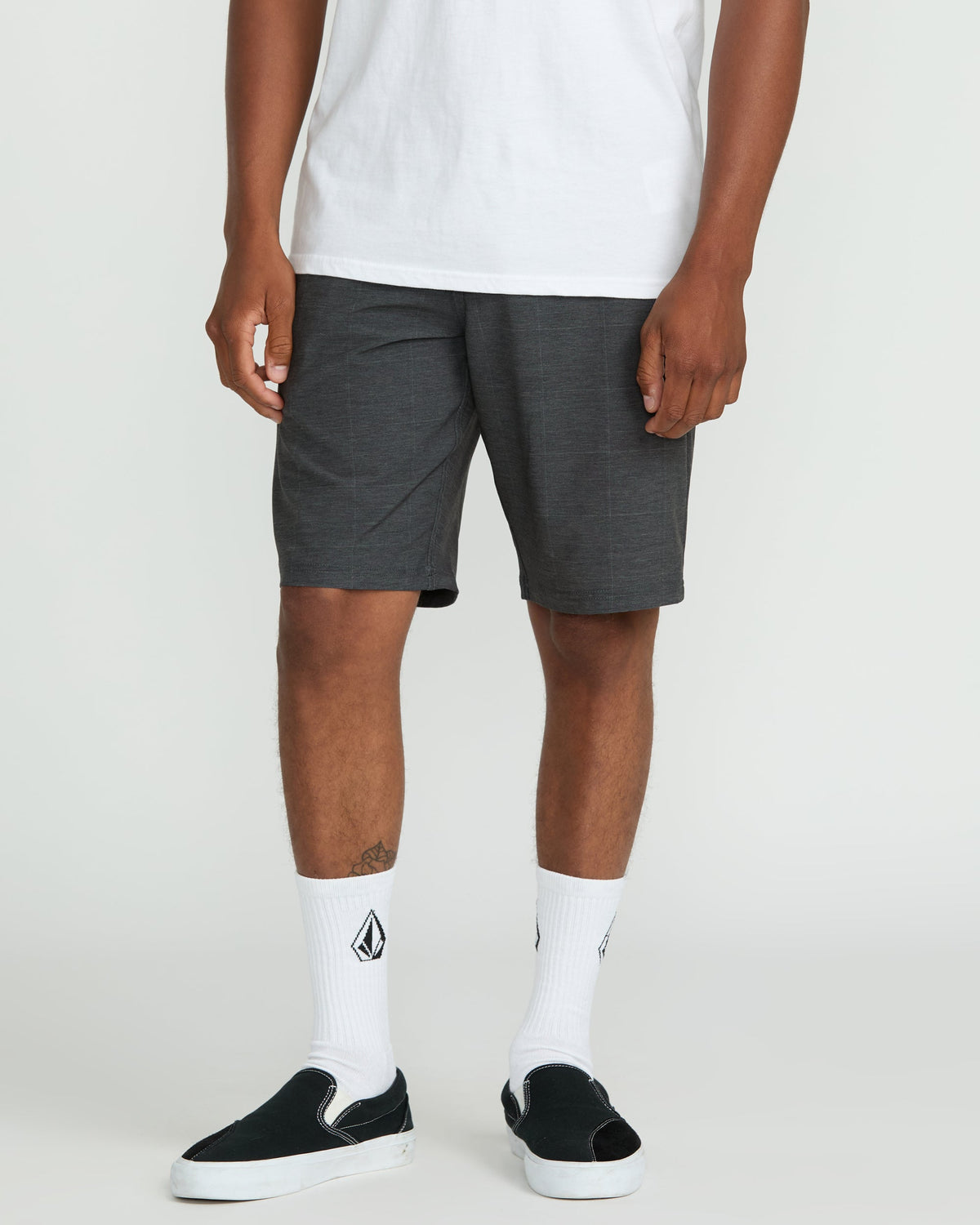 Men's Mix Frickin Cross Shred Shorts Antique Black - Volcom