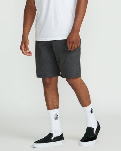 Men's Mix Frickin Cross Shred Shorts Antique Black - Volcom