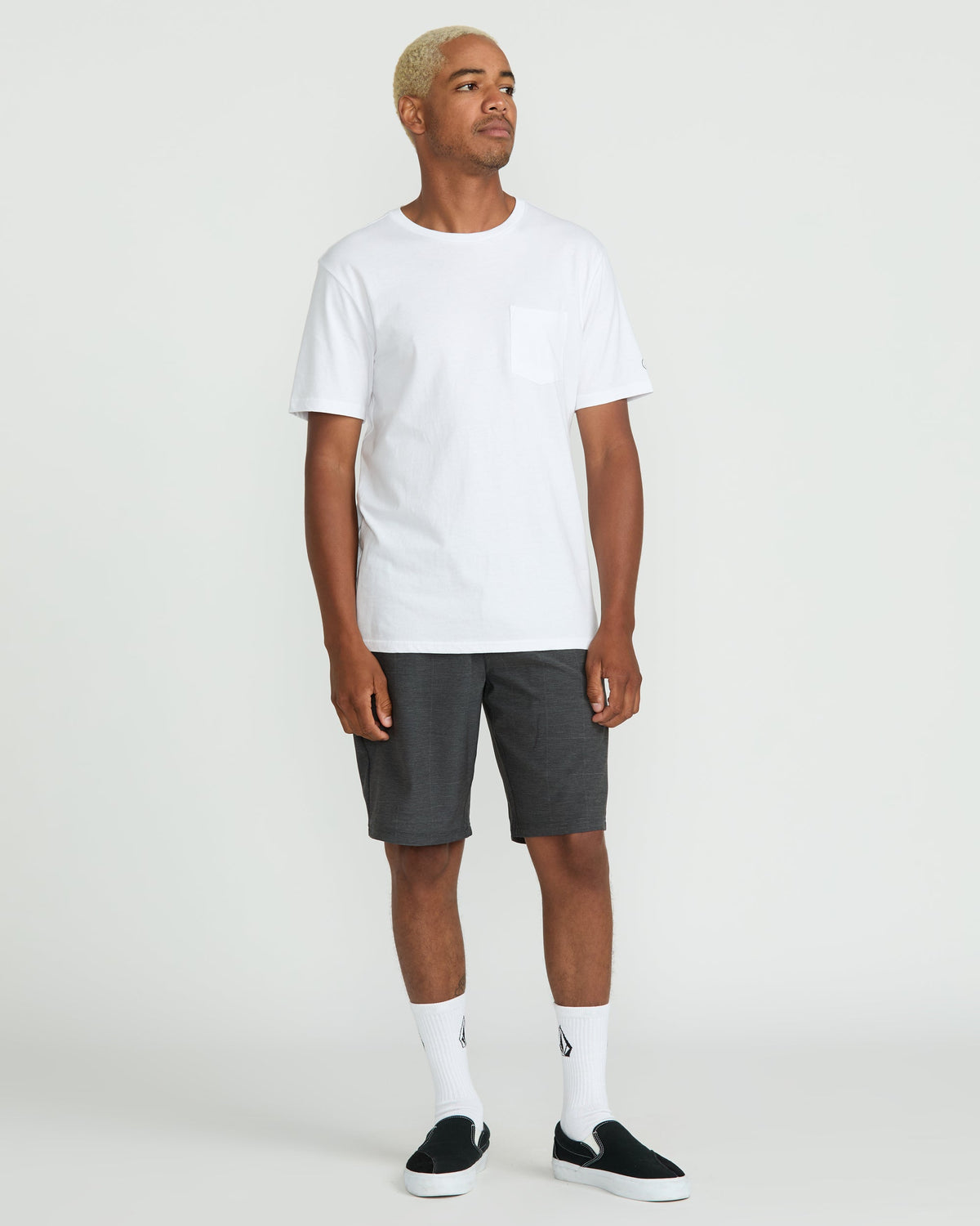 Men's Mix Frickin Cross Shred Shorts Antique Black - Volcom