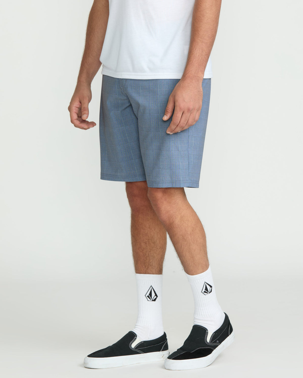Men's Mix Frickin Cross Shred Shorts Used Blue - Volcom