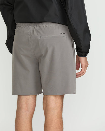Men's Nomoly Elastic Waist Shorts 18 Pewter - Volcom