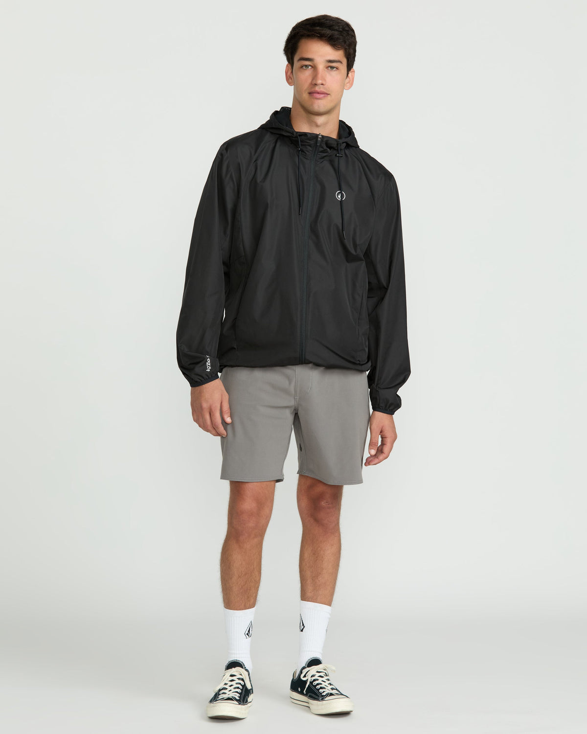 Men's Nomoly Elastic Waist Shorts 18 Pewter - Volcom
