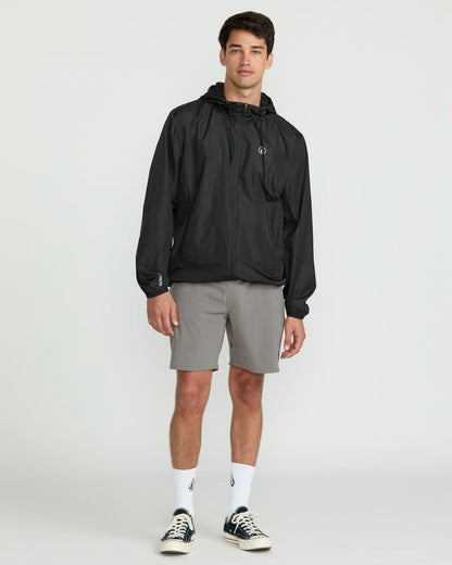 Men's Nomoly Elastic Waist Shorts 18 Pewter - Volcom