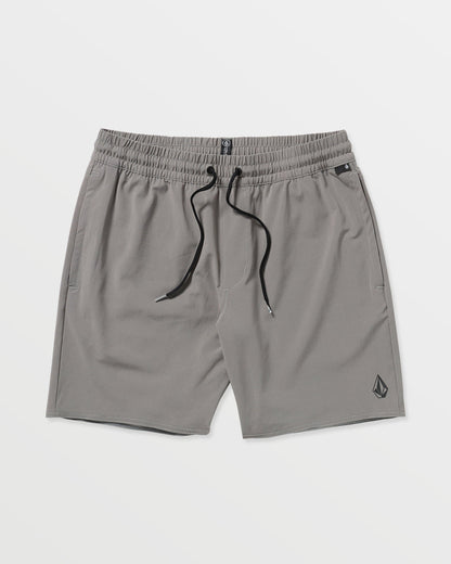 Men's Nomoly Elastic Waist Shorts 18 Pewter - Volcom