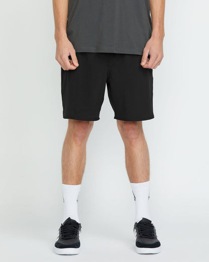 Men's Nomoly Elastic Waist Shorts 18 Black - Volcom