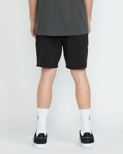 Men's Nomoly Elastic Waist Shorts 18 Black - Volcom