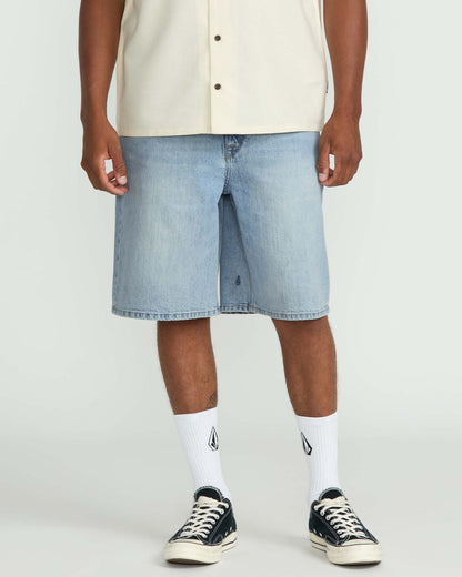 Men's Billow Denim Shorts Dry Vintage - Volcom