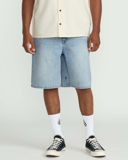 Men's Billow Denim Shorts Dry Vintage - Volcom