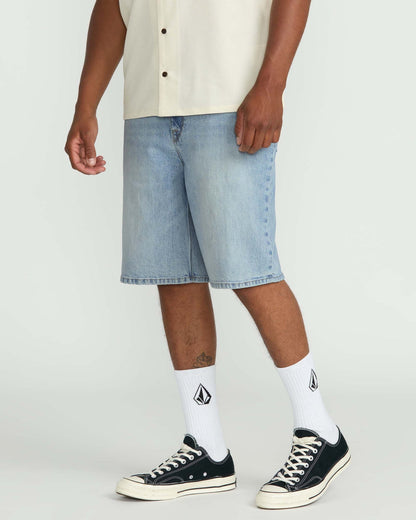 Men's Billow Denim Shorts Dry Vintage - Volcom