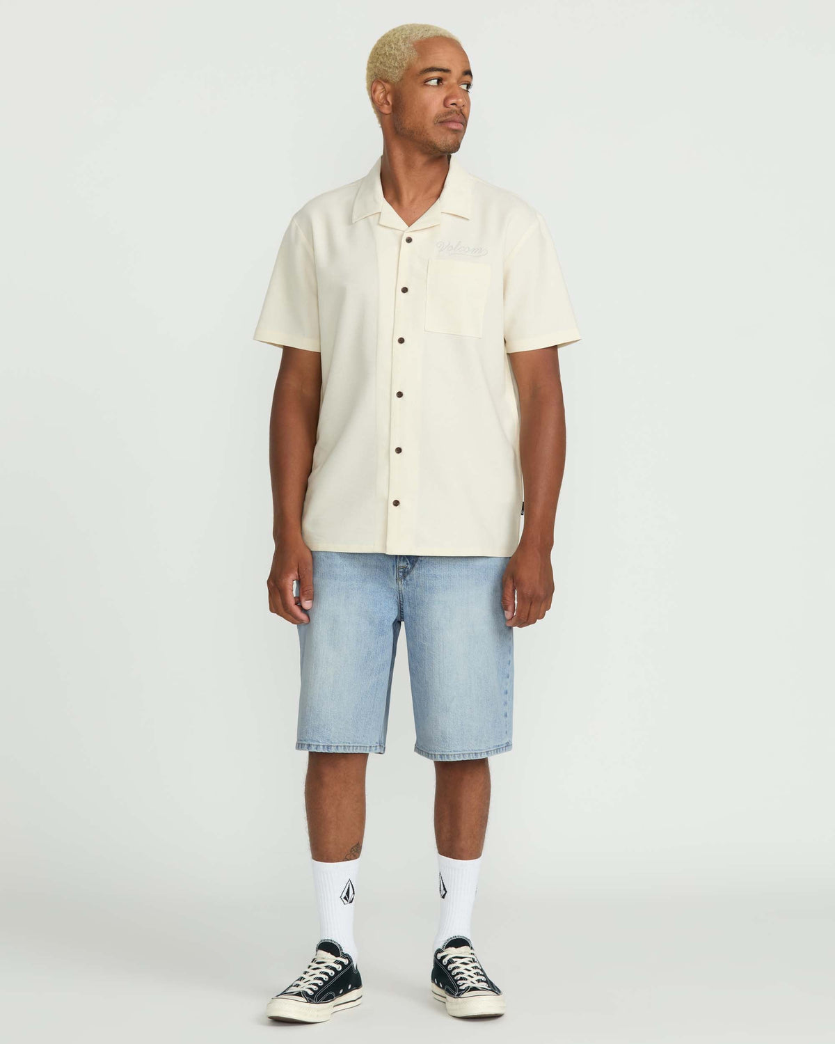 Men's Billow Denim Shorts Dry Vintage - Volcom