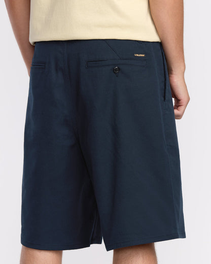 Men's Billow Short 22 Navy - Volcom