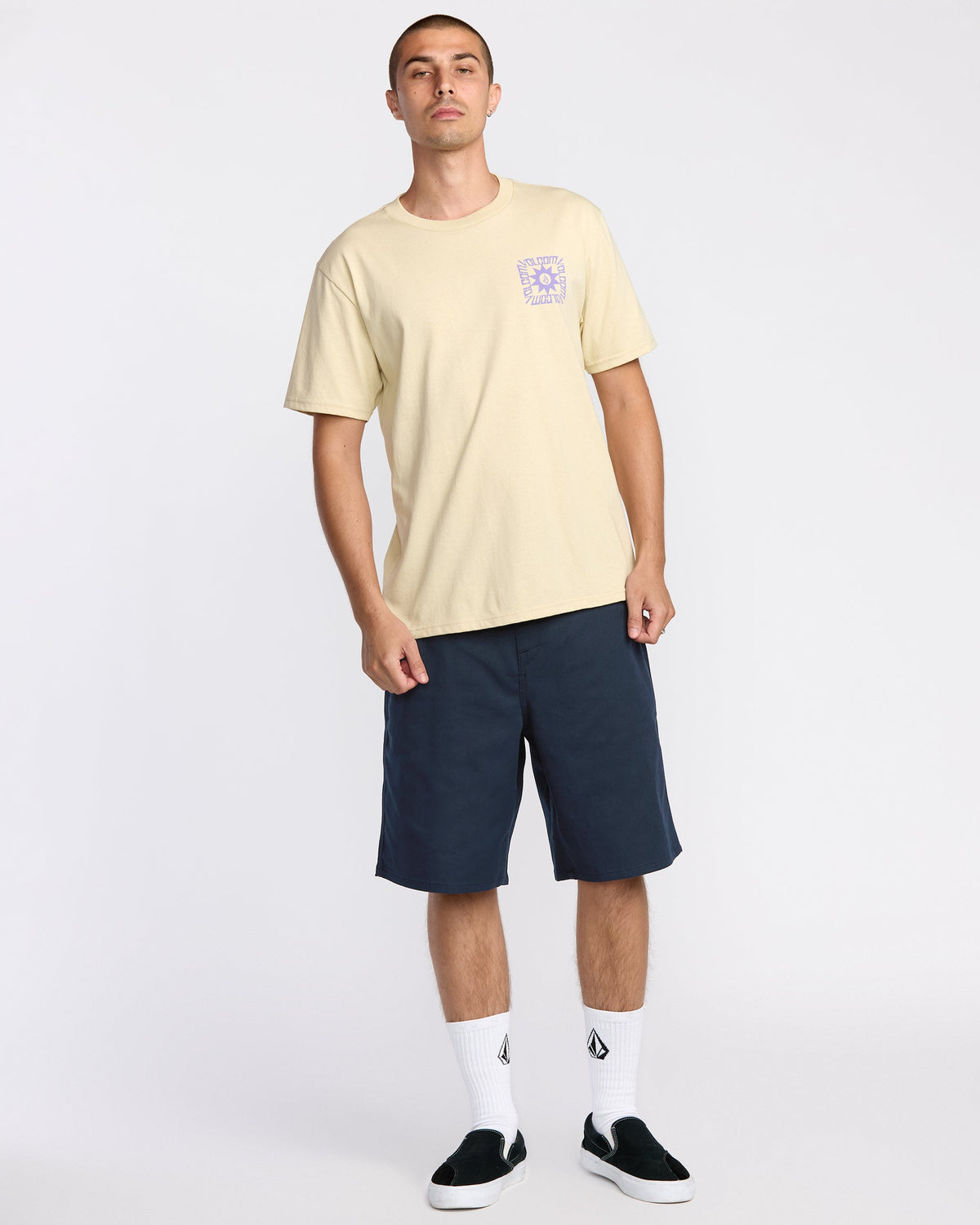 Men's Billow Short 22 Navy - Volcom