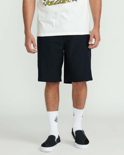 Men's Billow Shorts 22 Black Combo - Volcom