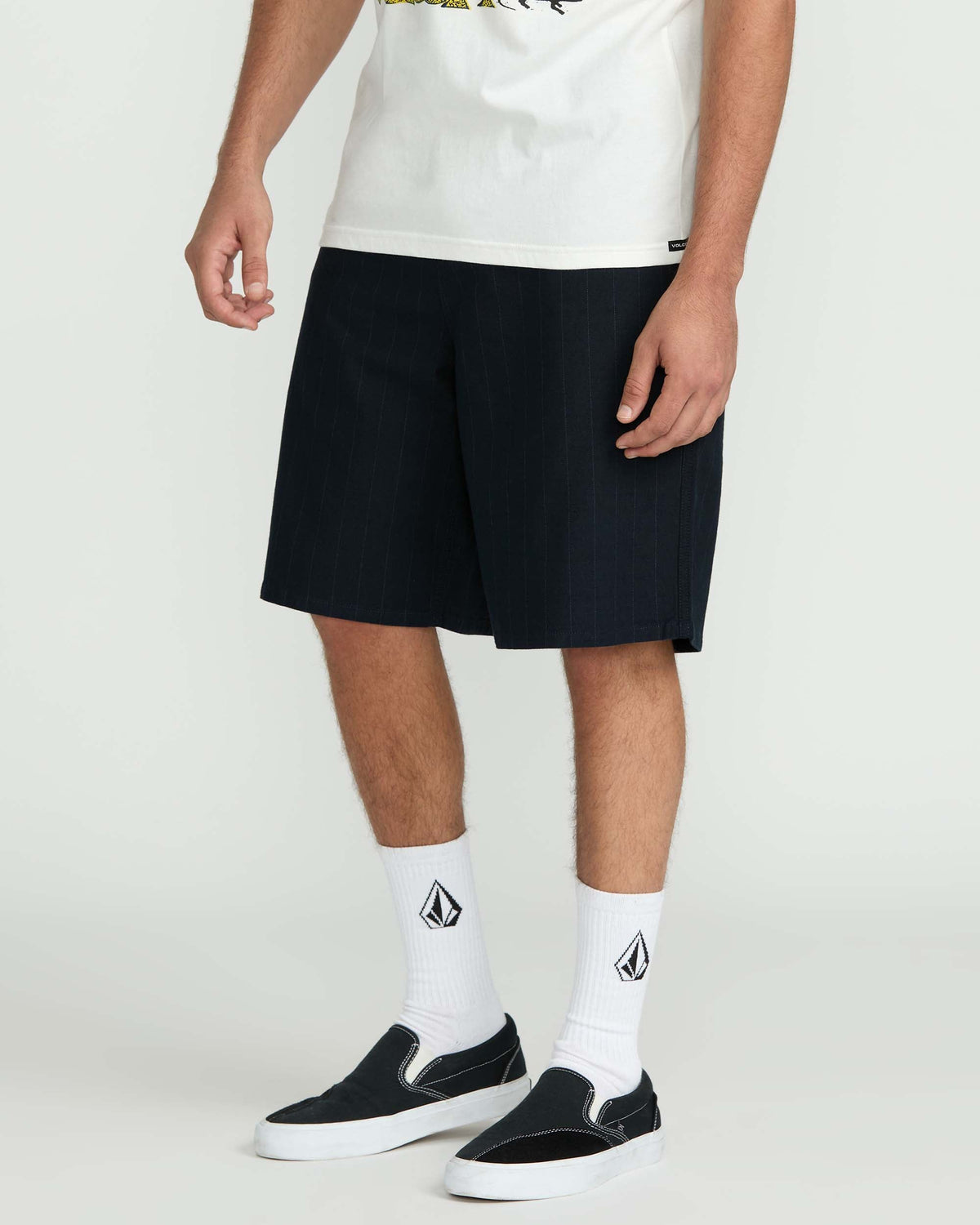 Men's Billow Shorts 22 Black Combo - Volcom