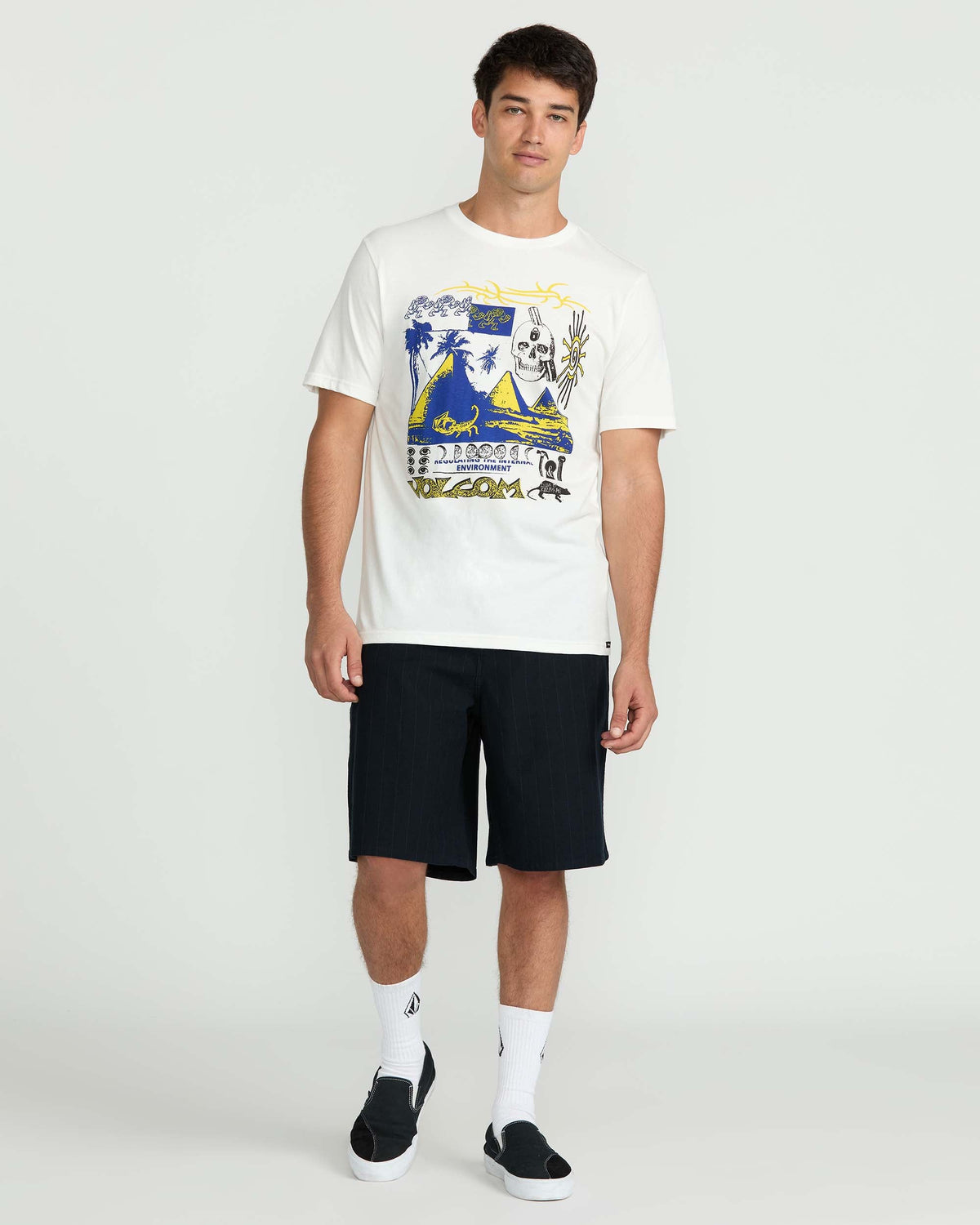 Men's Billow Shorts 22 Black Combo - Volcom