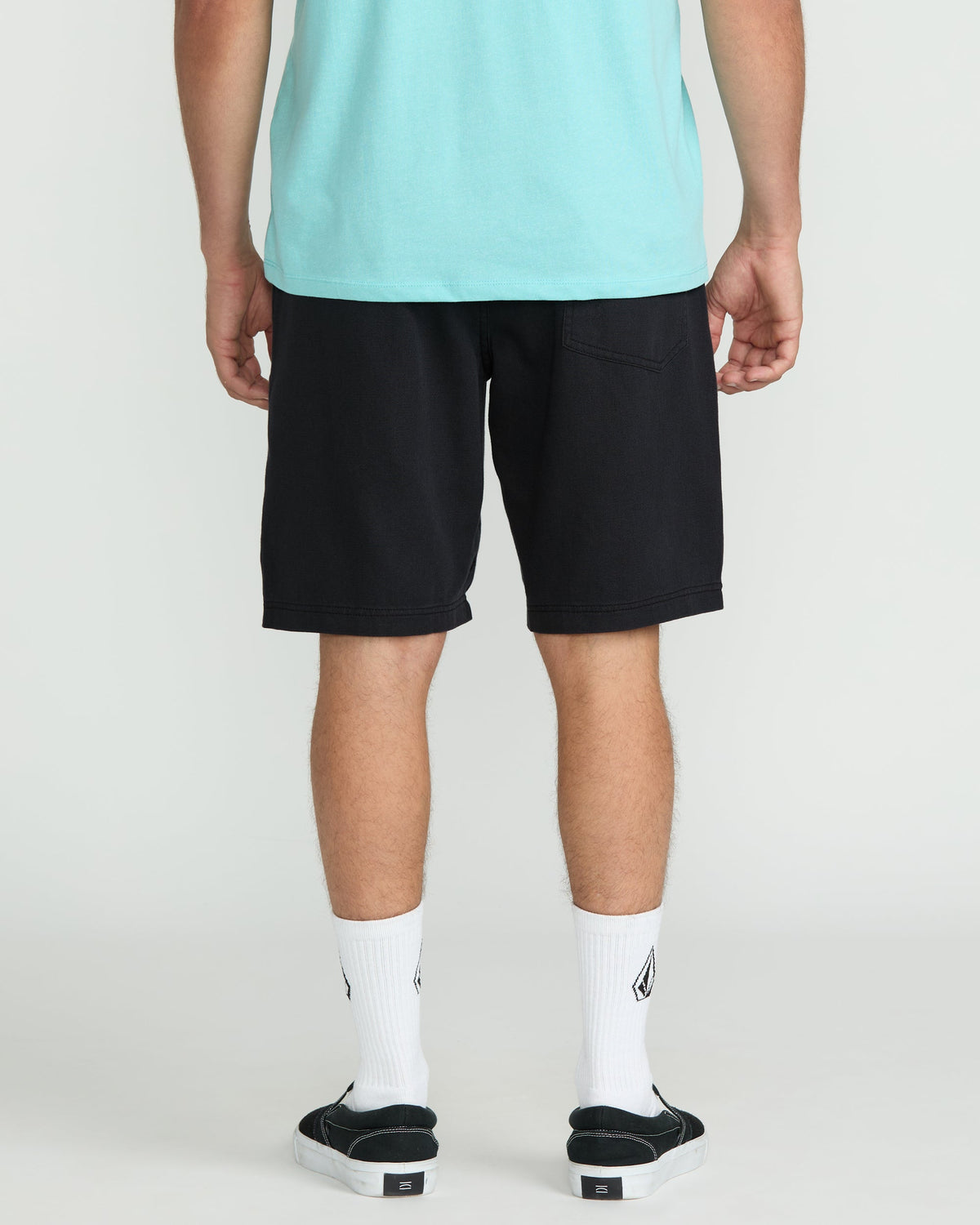 Men's Vs91 Elastic Waist Shorts 20 Black - Volcom
