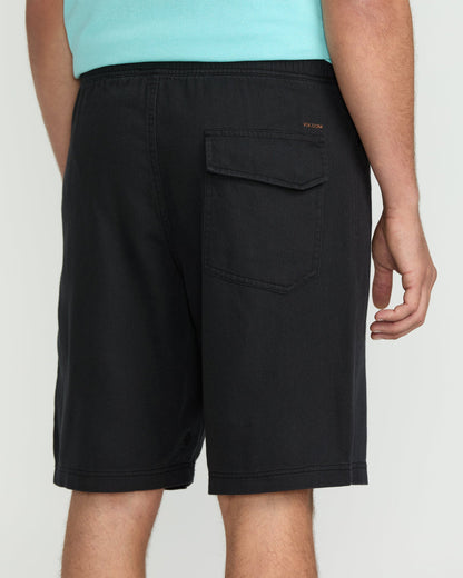 Men's Vs91 Elastic Waist Shorts 20 Black - Volcom