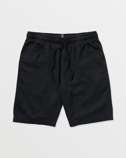 Men's Vs91 Elastic Waist Shorts 20 Black - Volcom