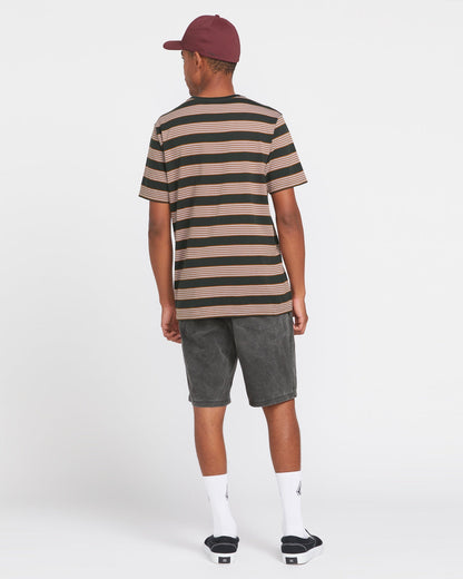 Men's Stone Faded Hybrid Shorts Stealth - Volcom