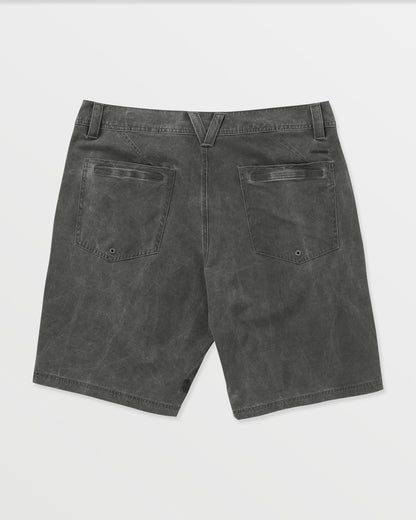 Men's Stone Faded Hybrid Shorts Stealth - Volcom