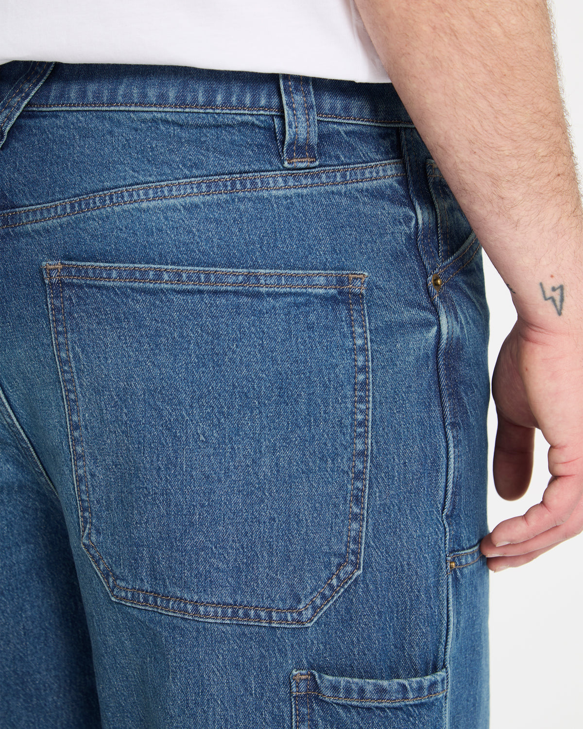 Men's Work Carpenter Denim Park Blue - Volcom