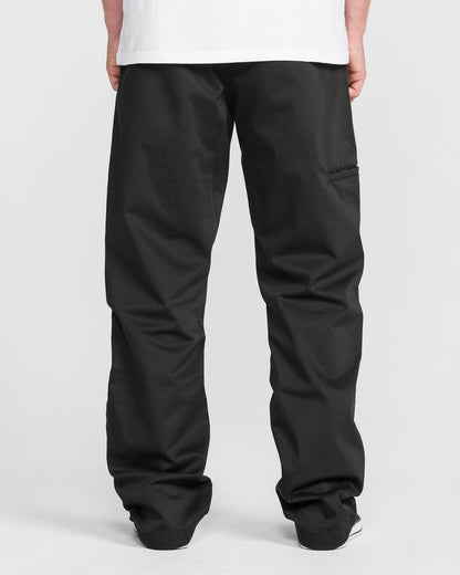 Men's Frickin Relaxed Chino Pants Black - Volcom