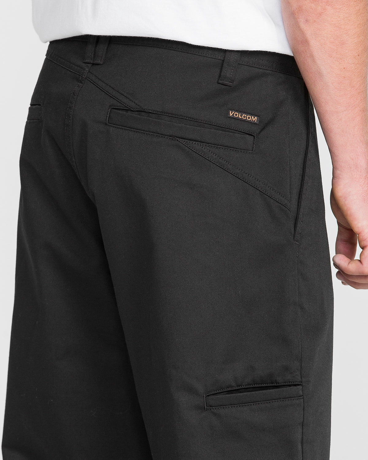Men's Frickin Relaxed Chino Pants Black - Volcom