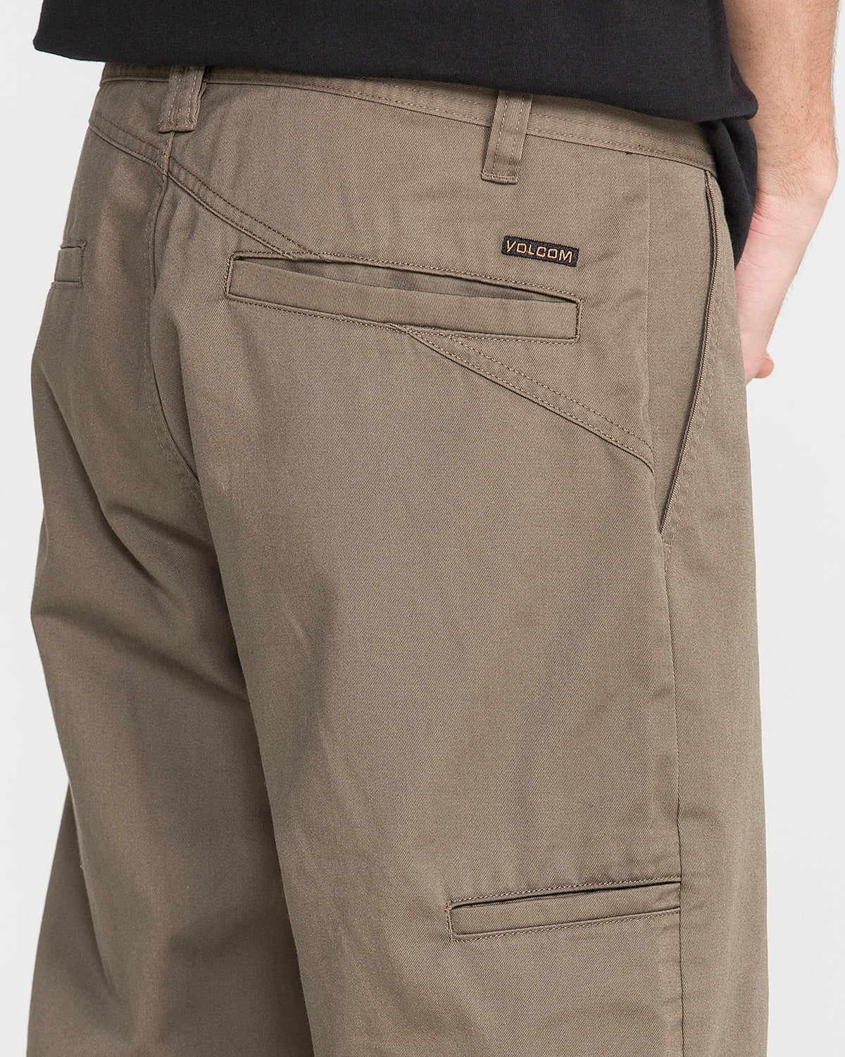 Men's Frickin Relaxed Chino Pants Mushroom - Volcom