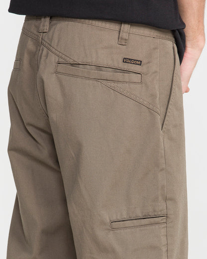 Men's Frickin Relaxed Chino Pants Mushroom - Volcom