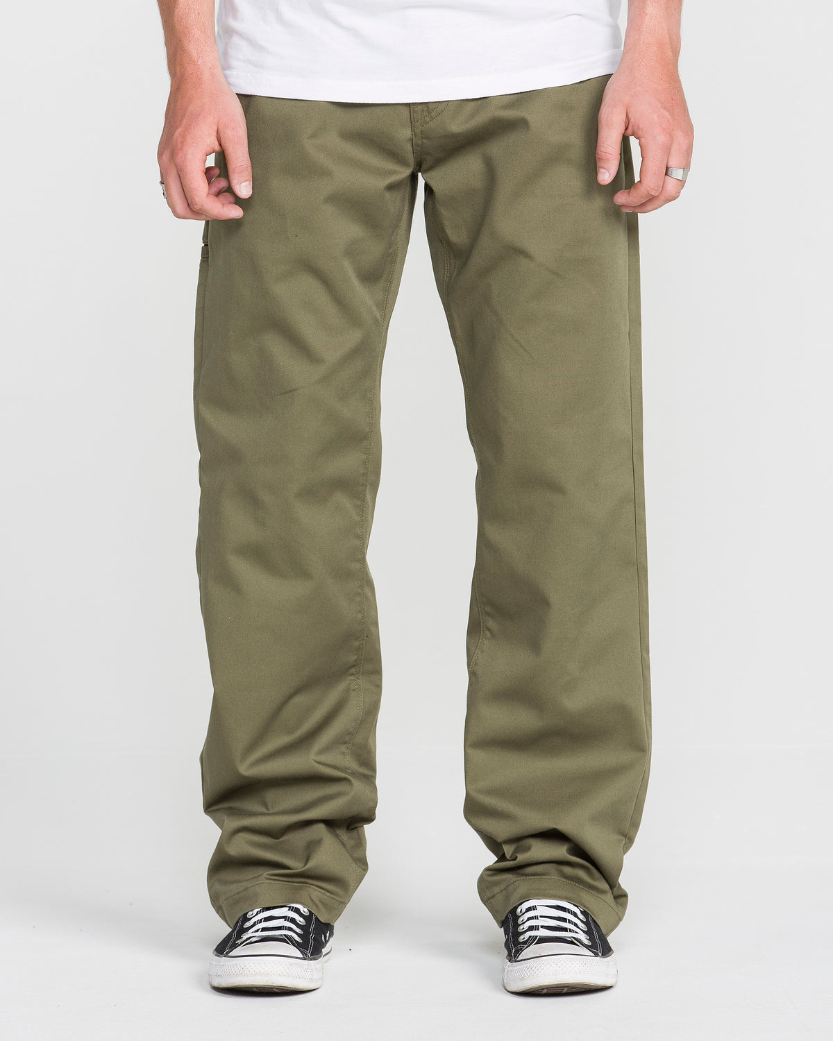 Men's Frickin Relaxed Chino Pants Olive - Volcom