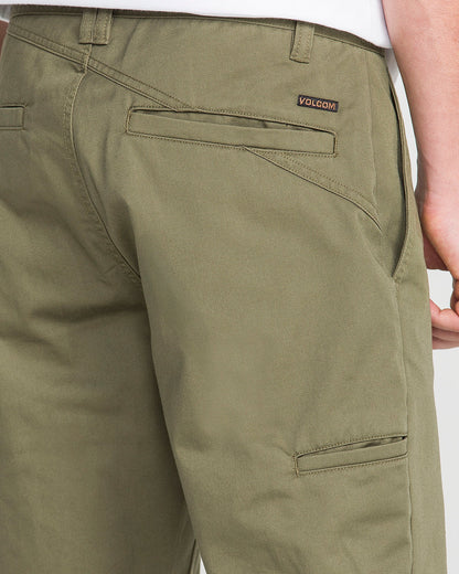 Men's Frickin Relaxed Chino Pants Olive - Volcom