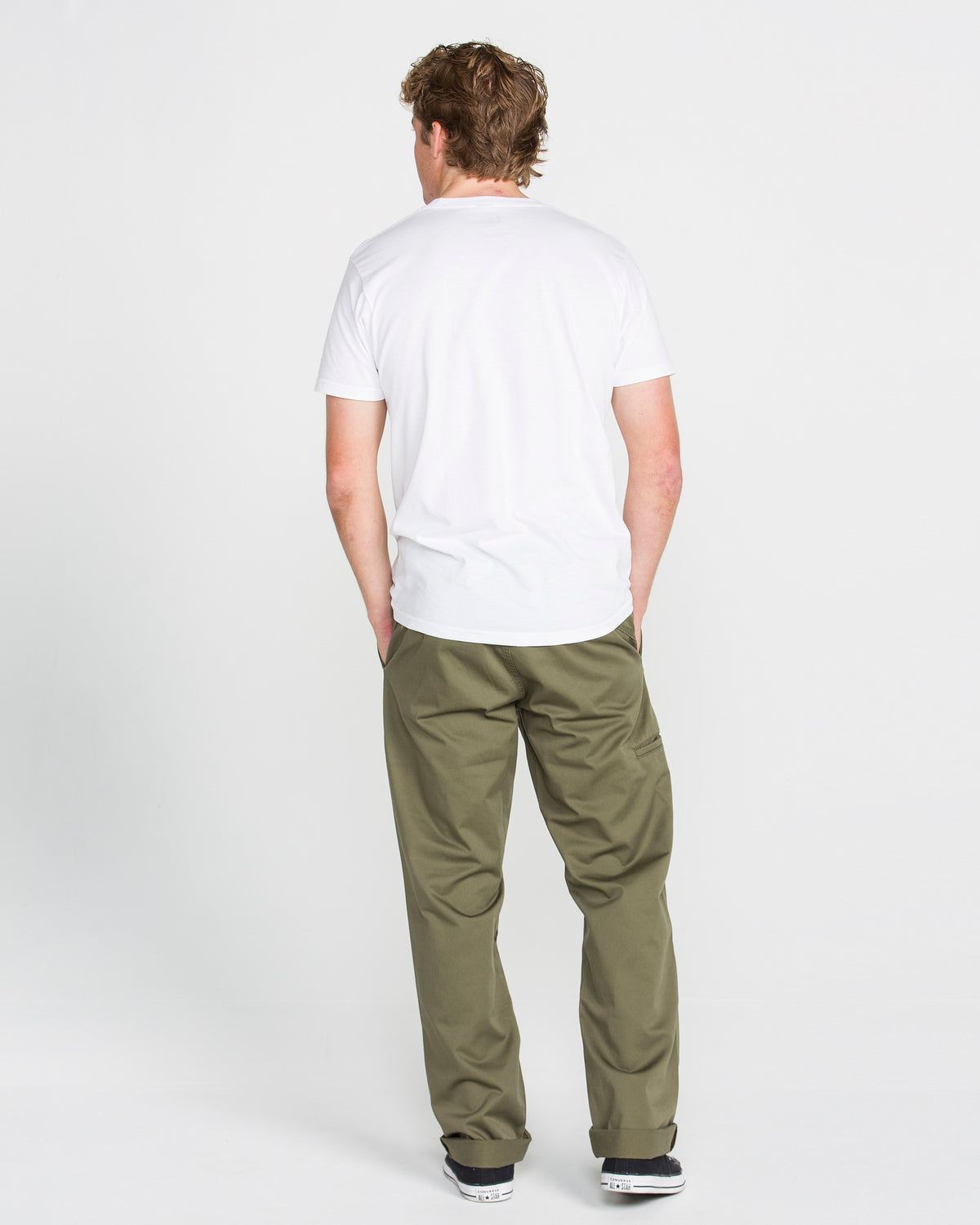 Men's Frickin Relaxed Chino Pants Olive - Volcom