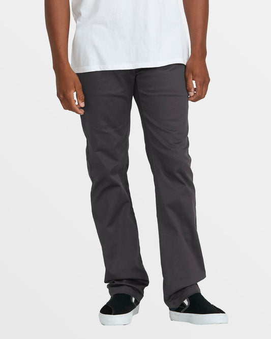 Men's Frickin Modern Stretch Pants Charcoal - Volcom