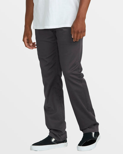 Men's Frickin Modern Stretch Pants Charcoal - Volcom