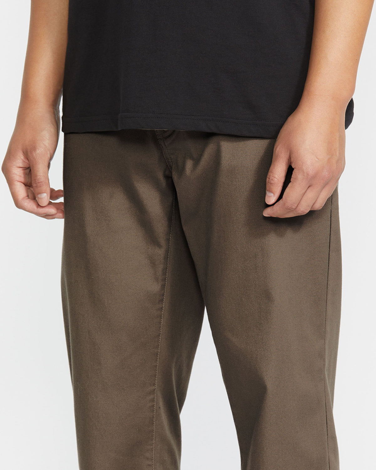 Men's Frickin Modern Stretch Pants Mushroom - Volcom