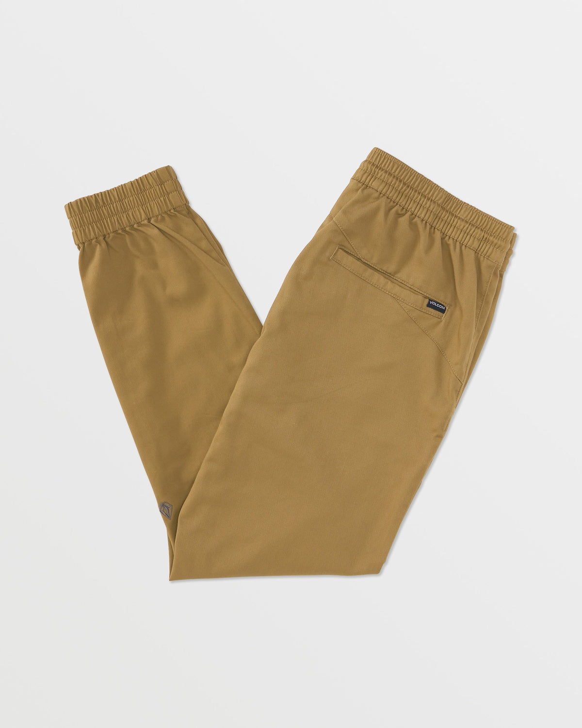 Men's Frickin Slim Joggers Dark Khaki - Volcom