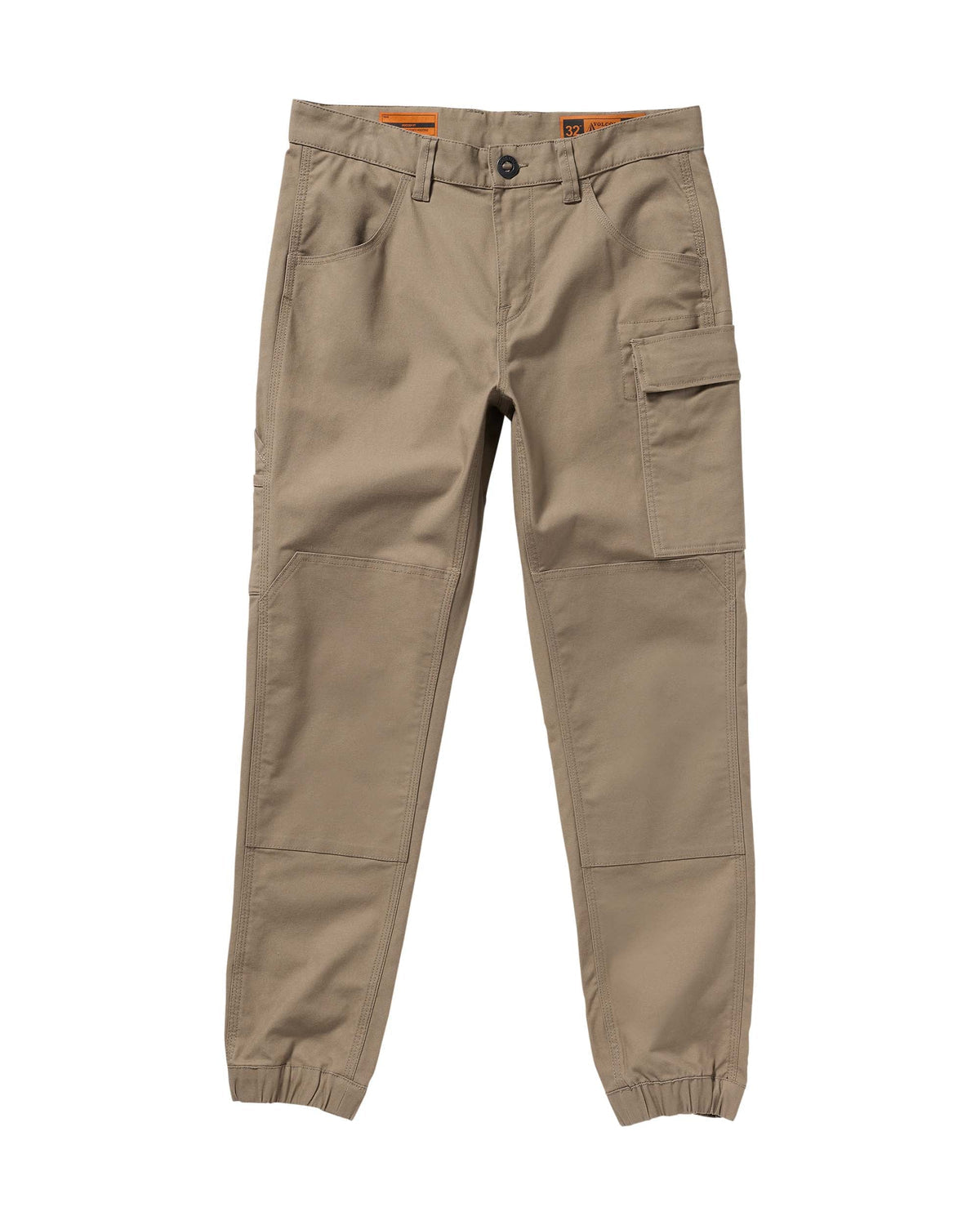 Men's Caliper II Cuff Work Pants Brindle - Volcom