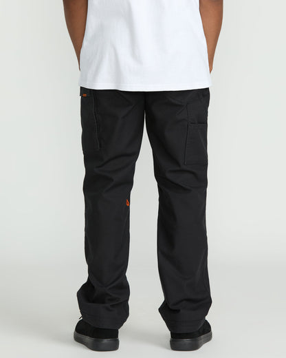 Men's Caliper II Relaxed Work Pant Black - Volcom