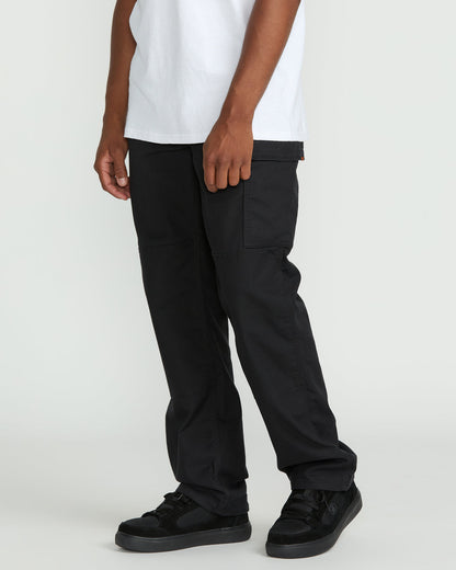 Men's Caliper II Relaxed Work Pant Black - Volcom