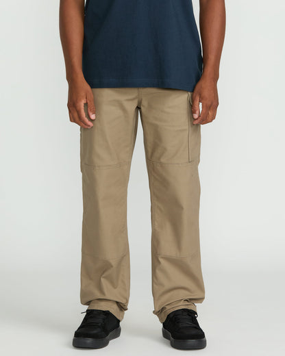 Men's Caliper II Relaxed Work Pant Brindle - Volcom