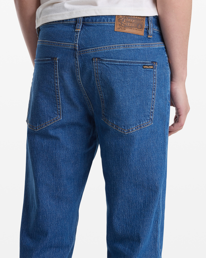 Men's Solver Modern Fit Jeans Bold Blue - Volcom