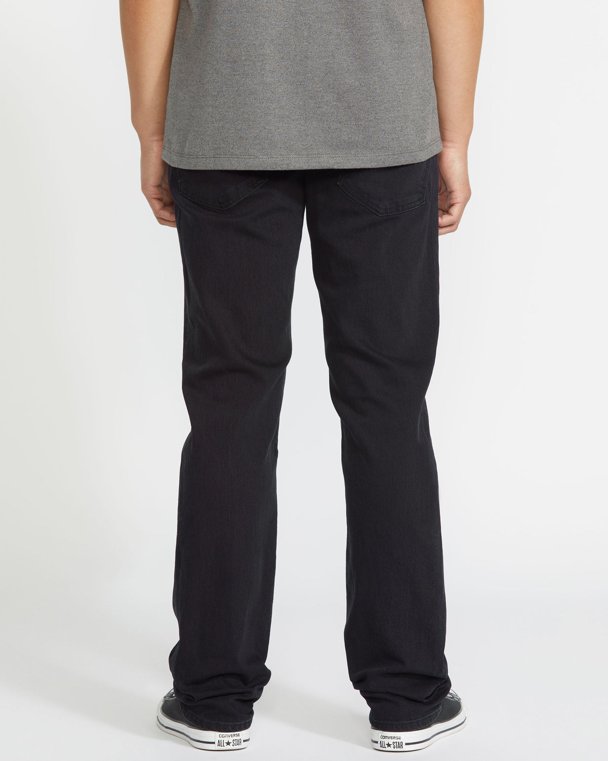 Men's Solver Modern Fit Jeans Black Out - Volcom