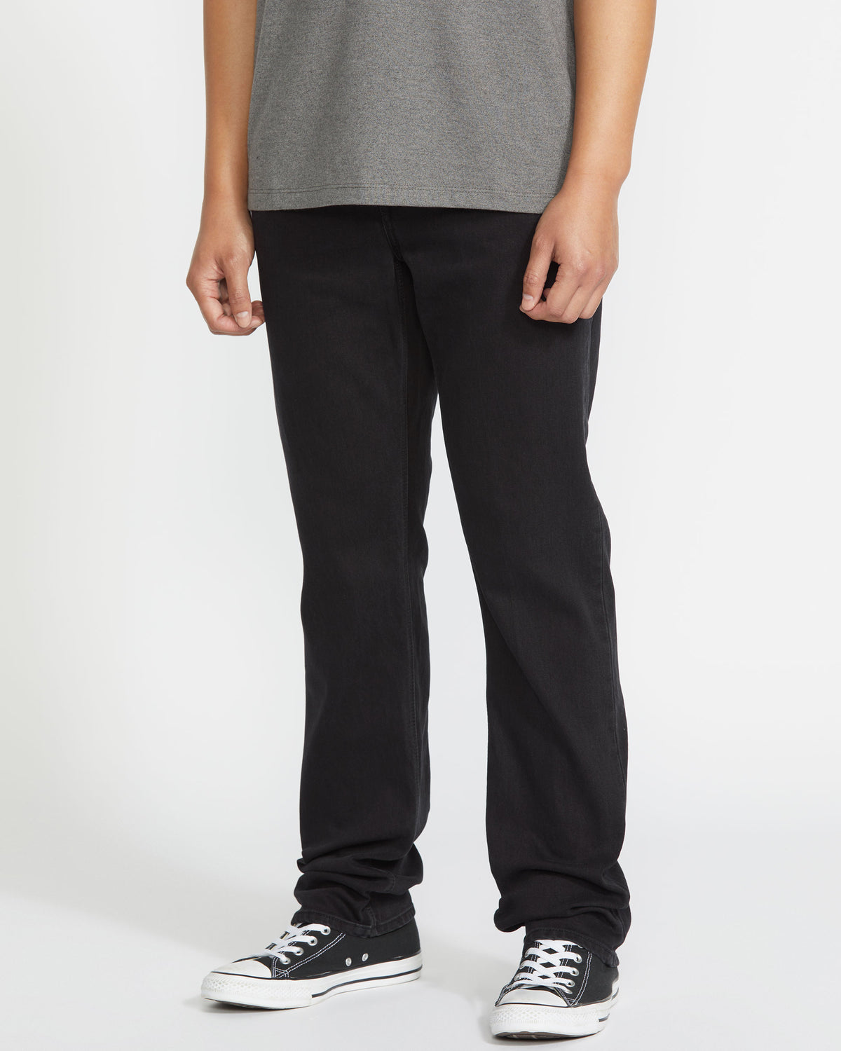 Men's Solver Modern Fit Jeans Black Out - Volcom
