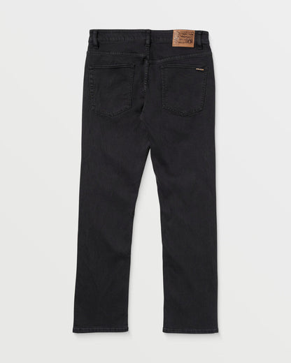 Men's Solver Modern Fit Jeans Black Out - Volcom
