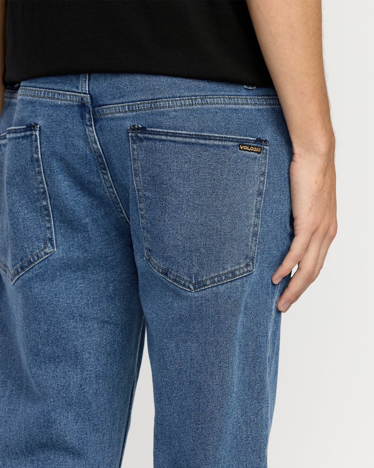 Men's Solver Denim Deep River Blues - Volcom