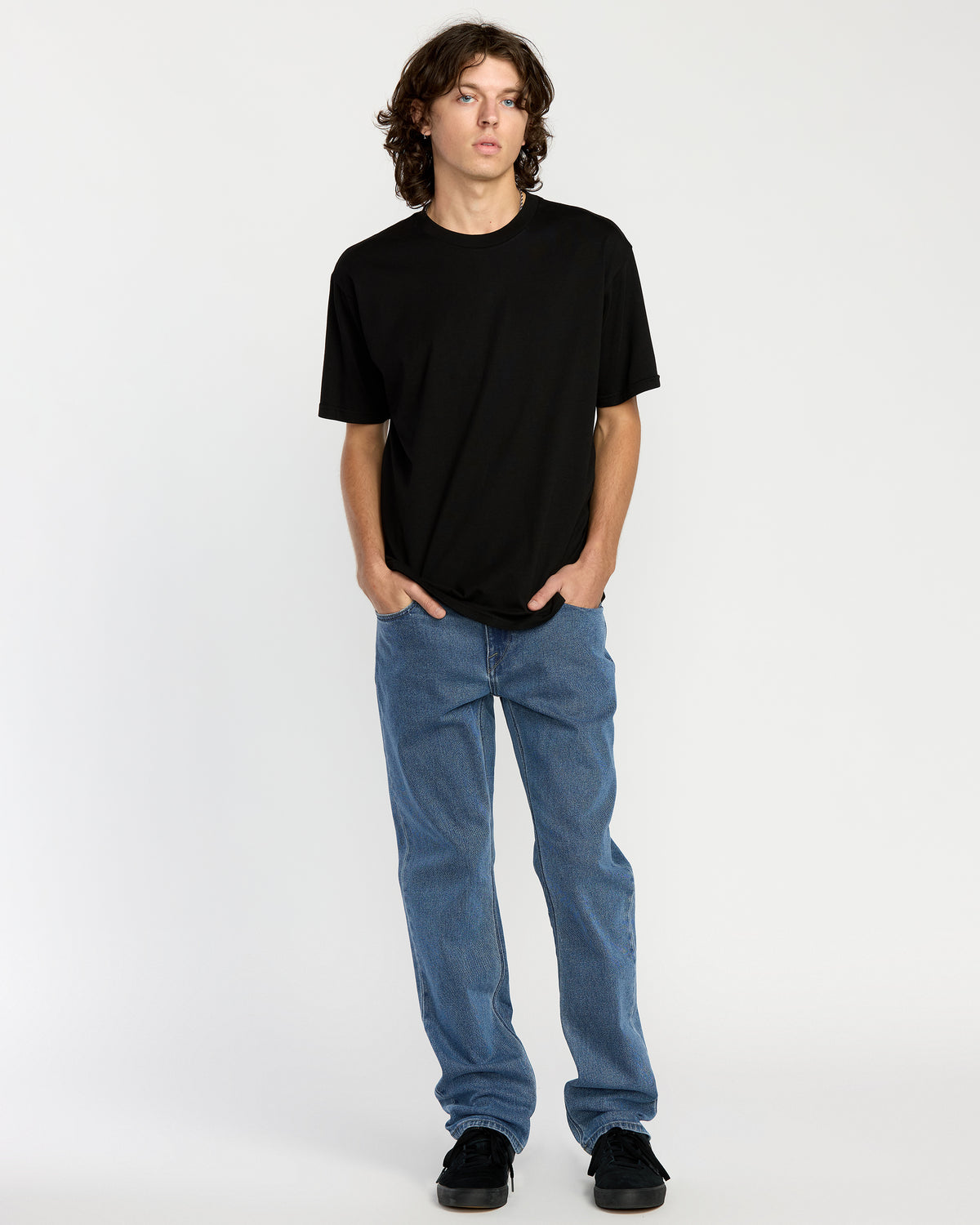Men's Solver Denim Deep River Blues - Volcom