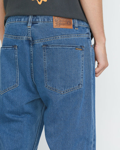 Men's Modown Relaxed Jeans Standard Issue Blue - Volcom
