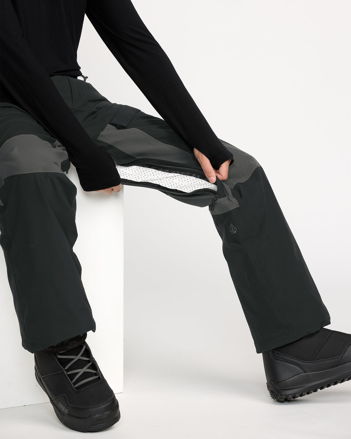 Men's Rnge Stretch 30K Pants Black - Volcom