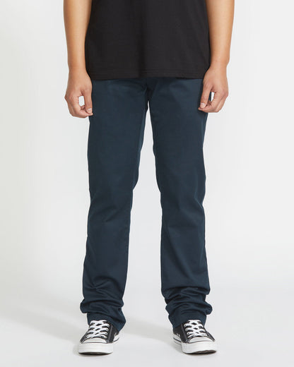 Men's Frickin Modern Stretch Pants Dark Navy - Volcom