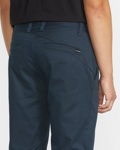 Men's Frickin Modern Stretch Pants Dark Navy - Volcom